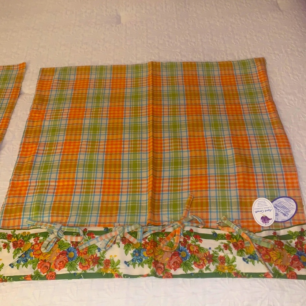 April Cornell classic floral Shams